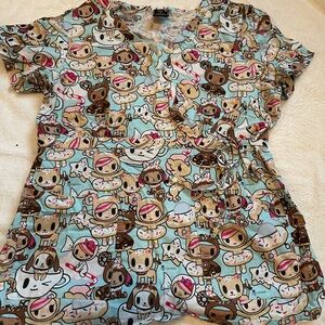 Tokidoki Scrub Top